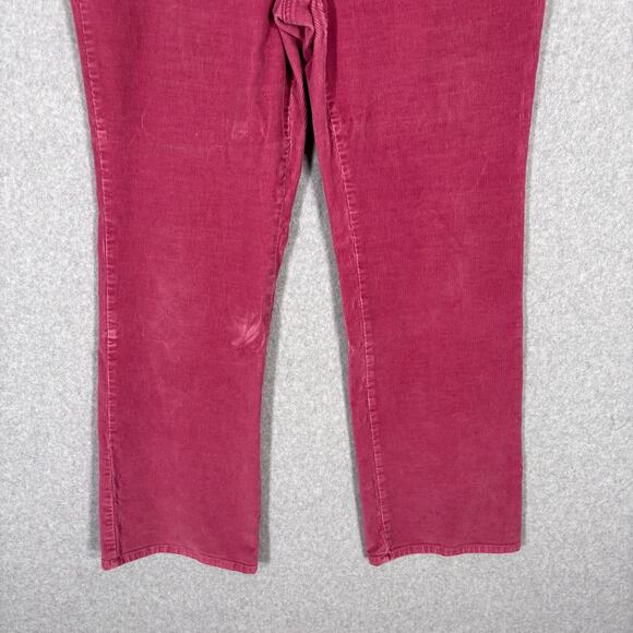 Sonoma Pants Womens 12 Pink Corduroy Academia Twee Soft Girl‎ Book Smart Dusty - Picture 3 of 9